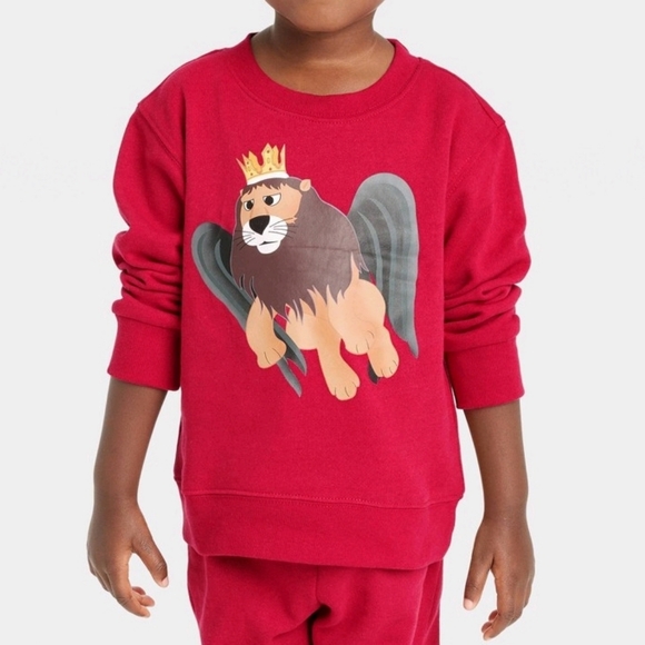Rudolph The Red Nose Reindeer King Moonracer Pajama Sweatshirt - Picture 1 of 3